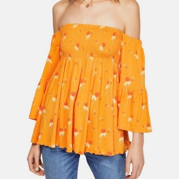 Free People Lana Off Shoulder Tunic - Picture 2 of 9